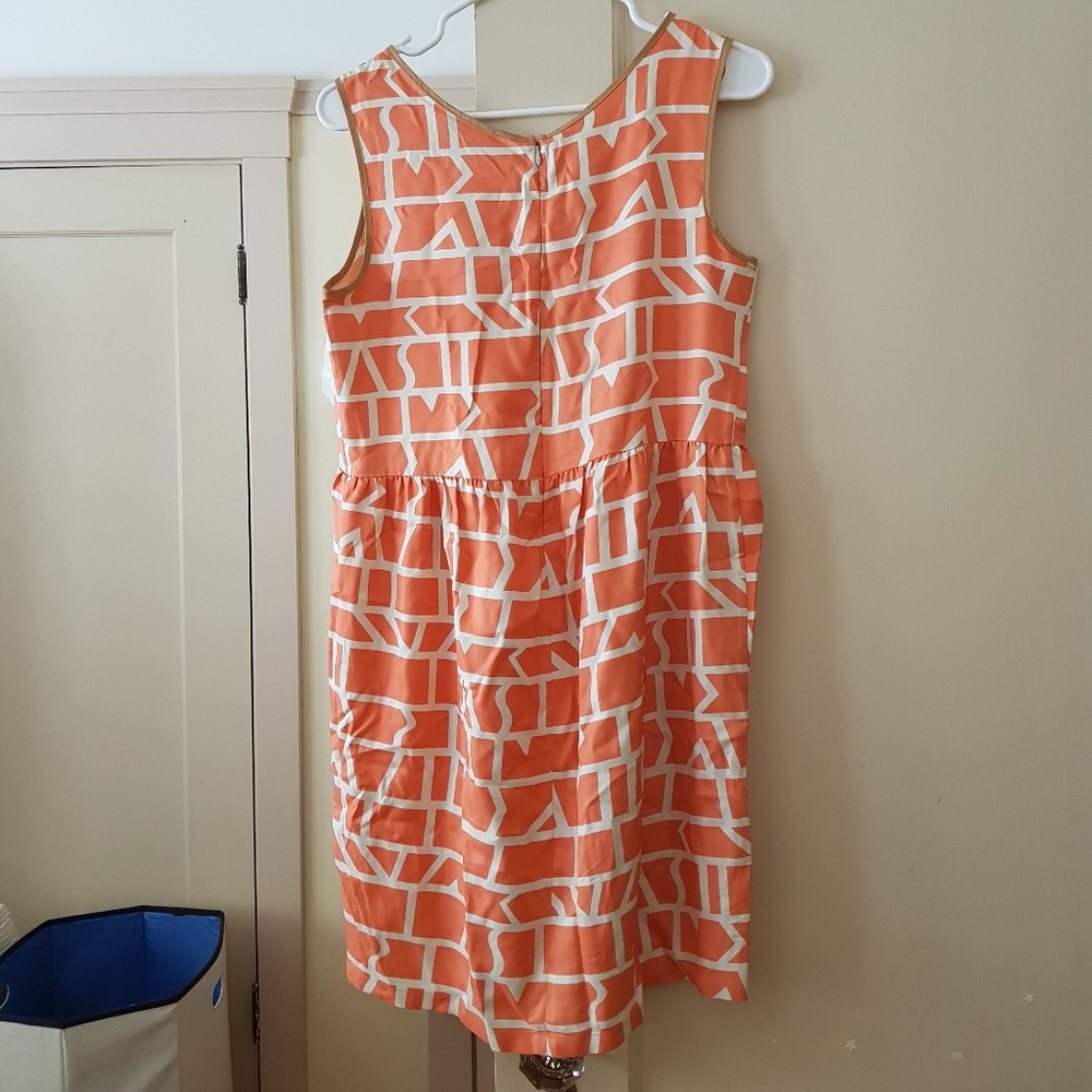 Dusen Dusen silk geo print dress - Picture 2 of 6